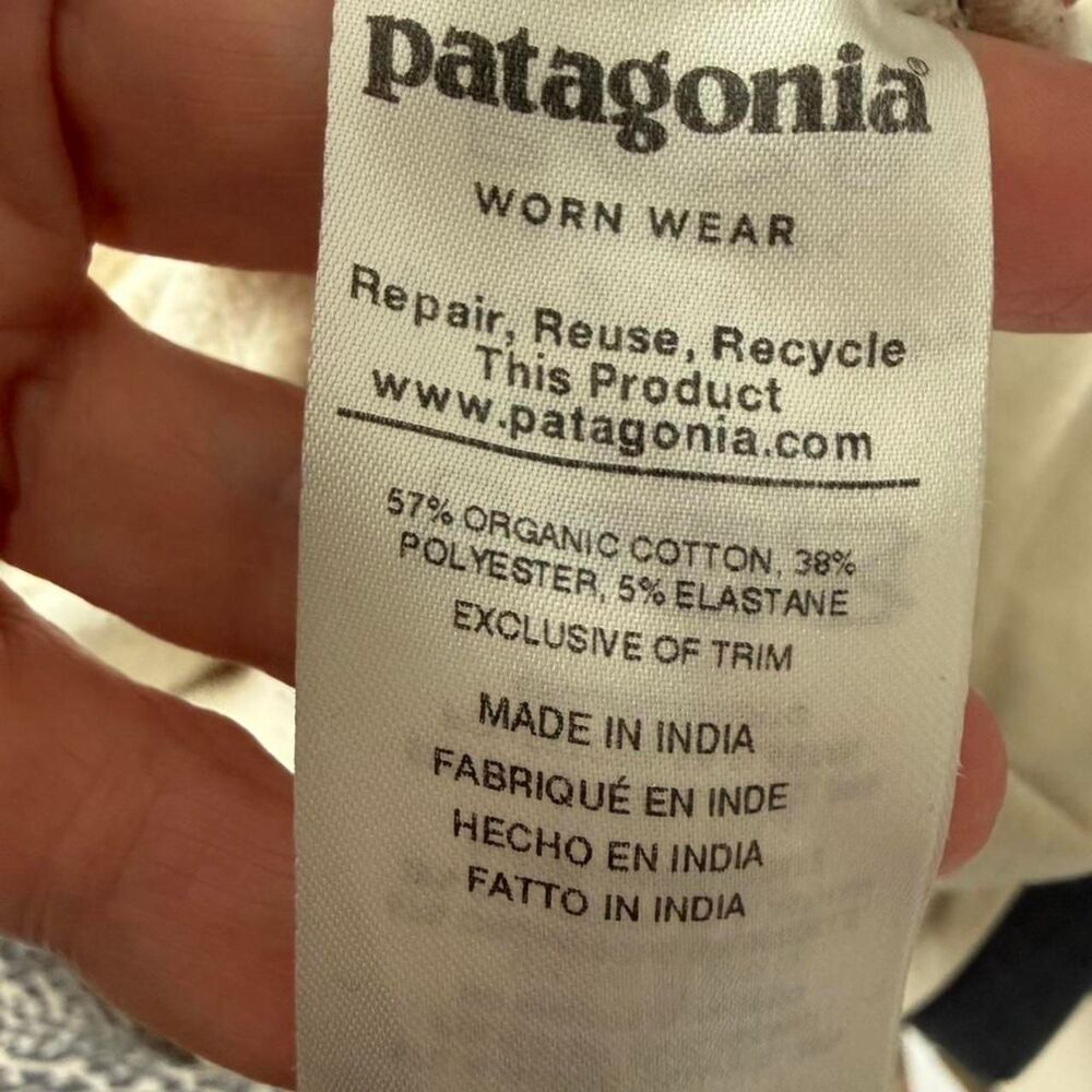 Patagonia Women's Cream/yellow Sweatshirt - Picture 8 of 8